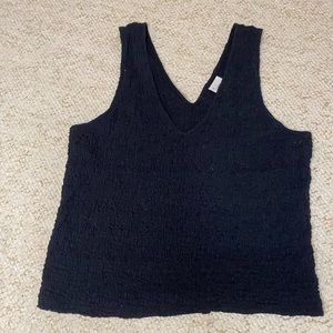 Textured crop tank from Target